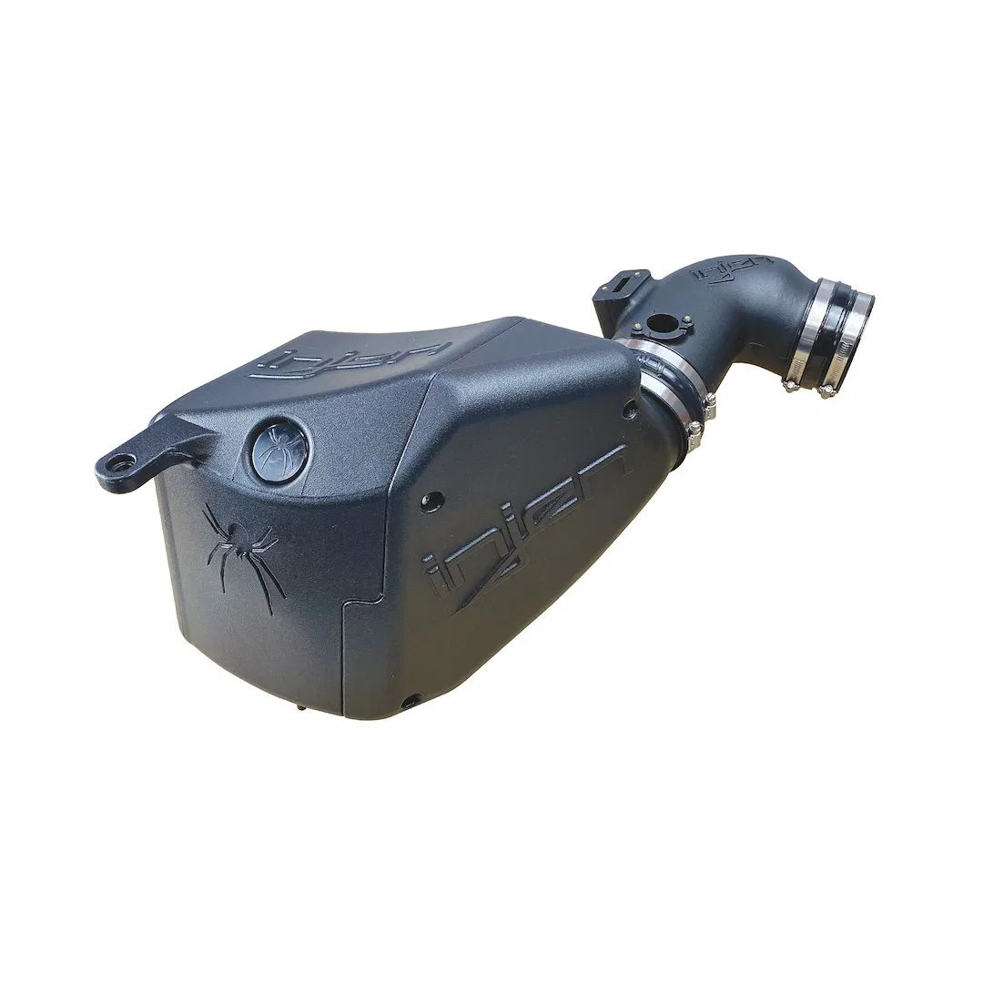 EVO7014 – INJEN Cold Air Intake, Black Polyethylene Tube Blue Filter With Air Box